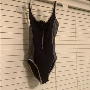 Olympic style speedo one piece